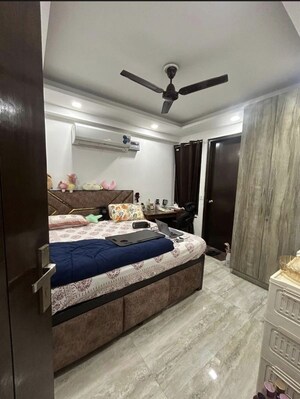 Bedroom in 3 BHK Builder Floor at Tagore Garden – for Rent