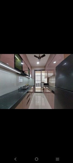 Kitchen in 2 BHK Apartment at ILFS Navam Elegance, Gift City – for Rent