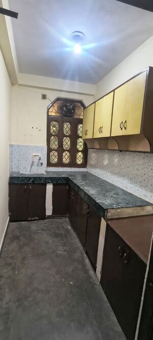 Kitchen in 2 BHK Builder Floor at Khirki Extension – for Rent