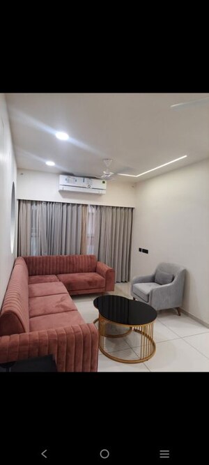 Living Room in 3 BHK Apartment at Deep Indraprasth Gulmohar, Vastrapur – for Rent