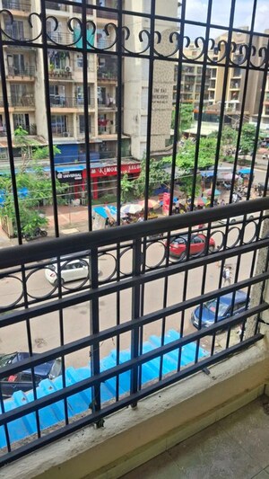 Balcony in 2 BHK Apartment at Bilad Bloom Field, Ulwe Sector 18 – for Rent