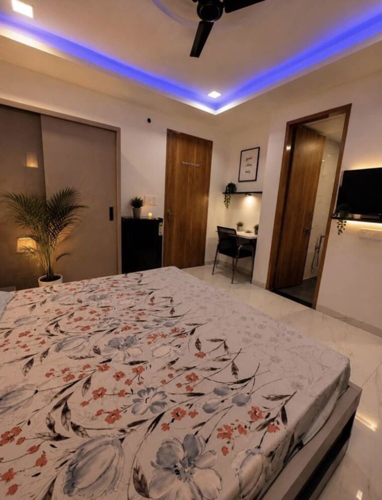 Bedroom, rajouri garden 2 Bedroom 100 Sq.Yd. Builder Floor In Rajouri Garden Delhi 10675799