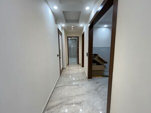 Building Lobby in 3.5 BHK Builder Floor at Chittaranjan Park – for Rent
