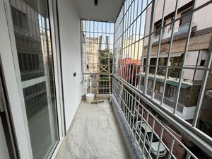 Balcony in 3.5 BHK Builder Floor at Chittaranjan Park – for Rent