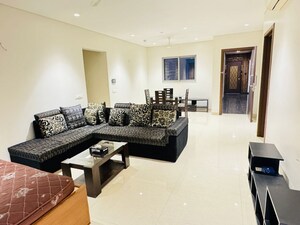 Living Room in 3 BHK Apartment at Kasturi Eon Homes, Hinjewadi – for Rent