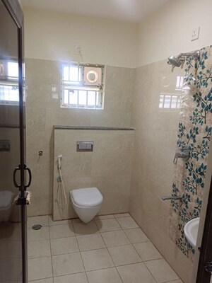 Bathroom in 3 BHK Apartment at Manyata Residency, Nagavara – for Sale