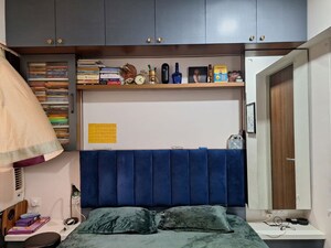 Bedroom in 1 BHK Apartment at Lodha Crown Quality Homes, Majiwada – for Rent