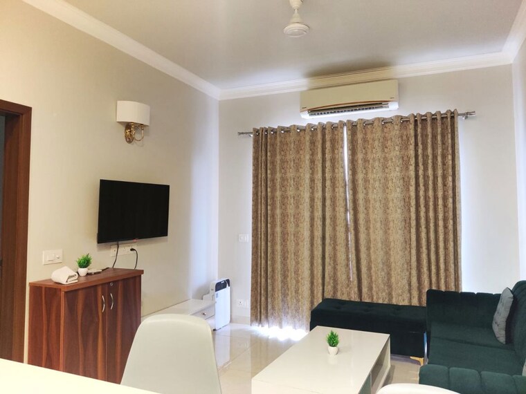 Master Bedroom, parsvnath-green-ville 3 Bedroom 1945 Sq.Ft. Apartment In Sector 48 Gurgaon 10675877