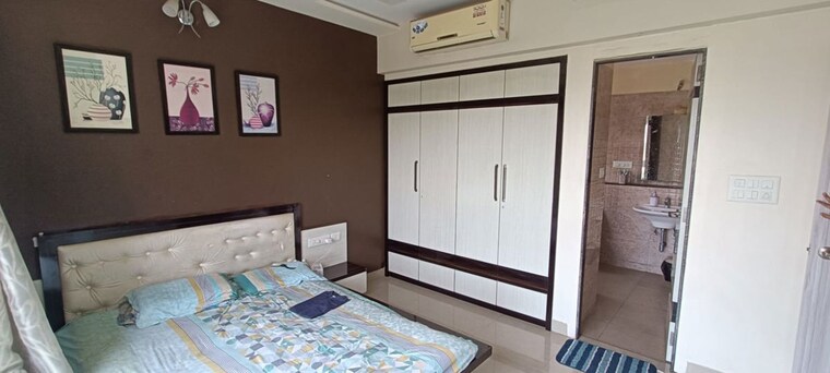 Bedroom, amanora-elivate-tower 3 Bedroom 1100 Sq.Ft. Apartment In Hadapsar Pune 10675883