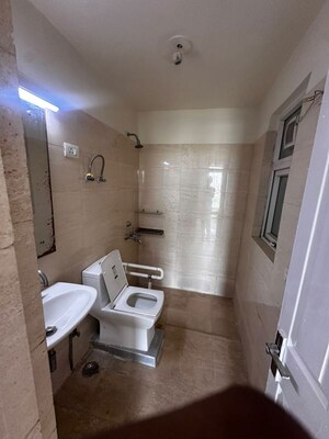 Bathroom in 4 BHK Apartment at Tulip Ivory, Sector 70 – for Rent