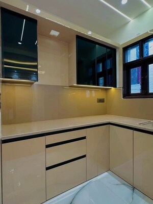 Kitchen in 2 BHK Builder Floor at Mahavir Enclave – for Sale