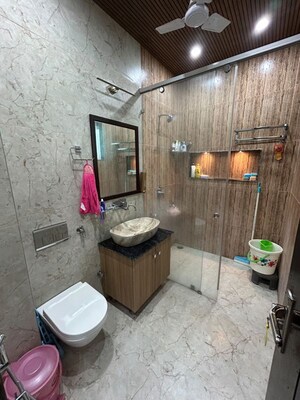 Bathroom in 3 BHK Builder Floor at Parklands, Sector 85 – for Sale
