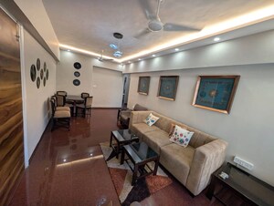 Living Room in 2 BHK Apartment at Panchavati Versova, Versova – for Rent