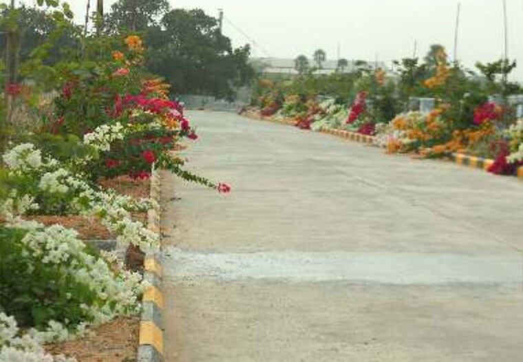 Garden, green-city-aerospace-county  222 Sq.Yd. Plot In Adibatla Hyderabad 10675952
