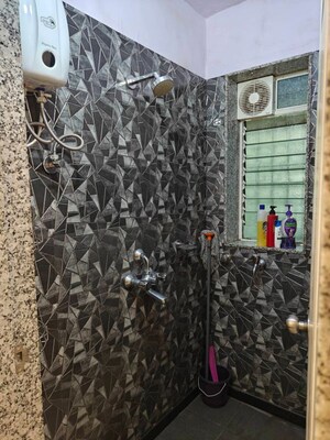 Bathroom in 2 BHK Apartment at Mount Mary Bandra, Bandra West – for Rent