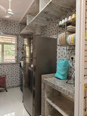 Kitchen in 2 BHK Apartment at Mount Mary Bandra, Bandra West – for Rent