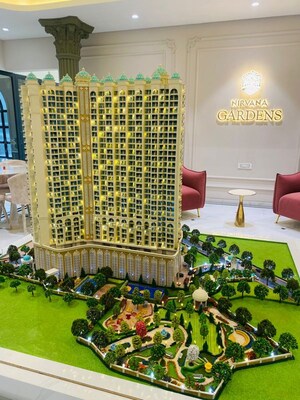 Bedroom in 2 BHK Apartment at Nirvana Gardens, Khadakpada – for Sale