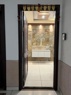 Building Lobby in 3 BHK Apartment at Prestige Lakeside Habitat, Varthur – for Rent