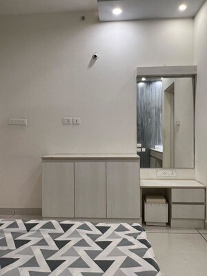 Bathroom in 3 BHK Apartment at Prestige Lakeside Habitat, Varthur – for Rent