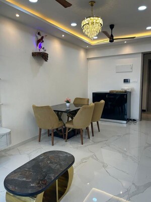 Team Area in 1 BHK Apartment at Prescon Midtown Bay, Mahim West – for Rent