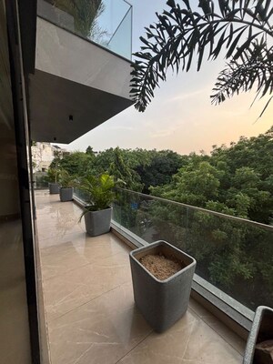 Balcony in 4 BHK Apartment at Vasant Vihar – for Sale