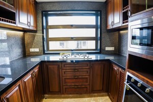 Kitchen in 3 BHK Apartment at Kolte Patil K52, Khar West – for Rent
