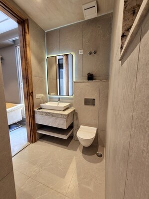 Bathroom in 4 BHK Apartment at Mandi – for Sale