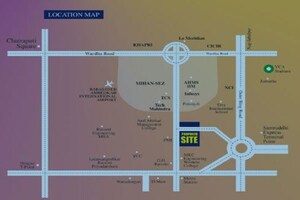  Plot – Map Location View at Mihan - for Sale