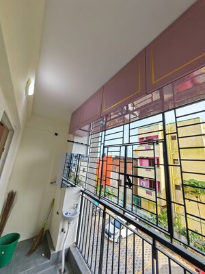 Balcony in 1 BHK Apartment at Olympia Opaline Crystal And Diamond, Navallur – for Rent