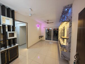 Living Room in 1 BHK Apartment at Olympia Opaline Crystal And Diamond, Navallur – for Rent