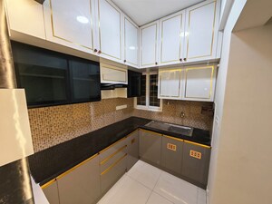 Kitchen in 1 BHK Apartment at Olympia Opaline Crystal And Diamond, Navallur – for Rent
