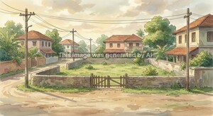  Land – Exterior View View at Bagru - for Sale