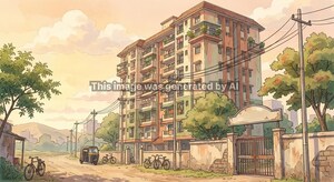  Apartment – Exterior View View at Khoni - for Sale
