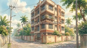  Apartment – Exterior View View at Sape - for Sale
