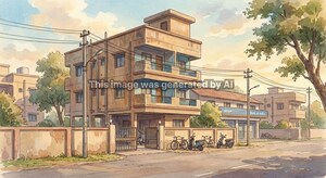  Apartment – Exterior View View at Ganesh Nagar - for Sale