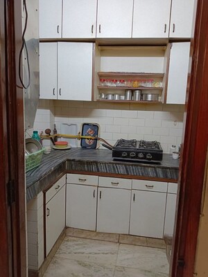 Kitchen in 2 BHK Builder Floor at Lajpat Nagar 4 – for Rent