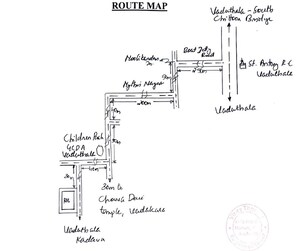  Independent House – Map Location View at Mamala - for Sale