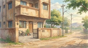  Apartment – Exterior View View at Sinnar - for Sale