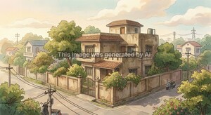  Independent House – Exterior View View at Kulesara Noida - for Sale