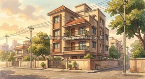  Apartment – Exterior View View at Mayur Nagari - for Sale