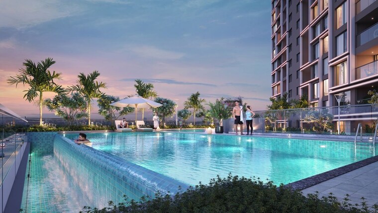 Swimming Pool, sbr-magnus 2.5 Bedroom 1395 Sq.Ft. Apartment In Katamnallur Bangalore 10676242
