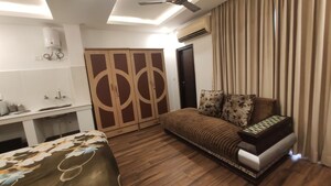 Living Room in 1 BHK Apartment at Safdarjung Enclave – for Rent