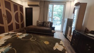 Living Room in 1 BHK Apartment at Safdarjung Enclave – for Rent