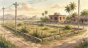Plot Area in  Land at Waghodia – for Sale