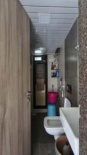 Washroom in 1 BHK Apartment at Kanakia Rainforest, Andheri East – for Rent