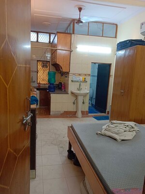 Kitchen in Studio Builder Floor at Lajpat Nagar 4 – for Rent