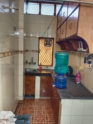 Kitchen in Studio Builder Floor at Lajpat Nagar 4 – for Rent