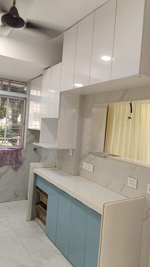Kitchen in 4 BHK Apartment at Lodha Woods, Kandivali East – for Rent