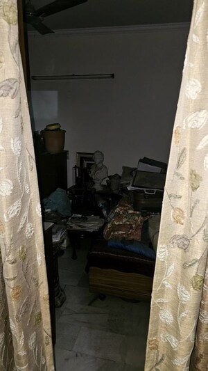 Living Room in 3 BHK Builder Floor at Chittaranjan Park – for Sale