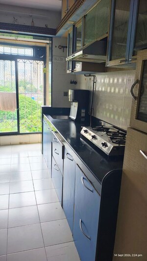 Kitchen in 2 BHK Apartment at Dheeraj Ganga, Malad West – for Rent